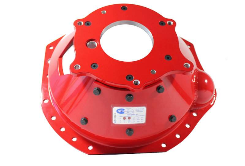 McLeod SFI 16.1 Aluminum Bellhousing w/ Titanium Sleeve/Motor Plate/Bolt Kit 8530T 8530T Photo - Primary