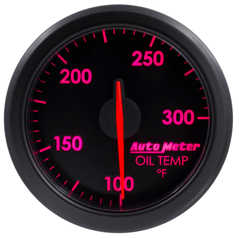 Autometer 2-1/16" Oil Temp, 100-300`F, Airdrive, Black 9140-T User 7