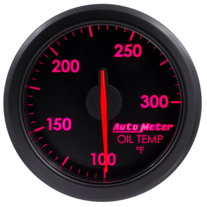 Autometer 2-1/16" Oil Temp, 100-300`F, Airdrive, Black 9140-T User 7
