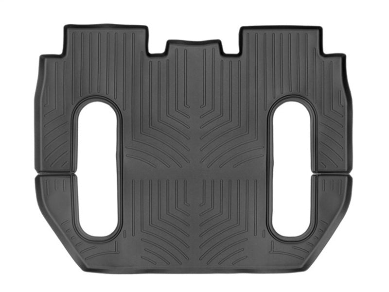 WeatherTech 2016+ Tesla Model X Rear FloorLiner - Black (6-Passenger Built Before 10/18/16) 448696 448696 Photo - Primary