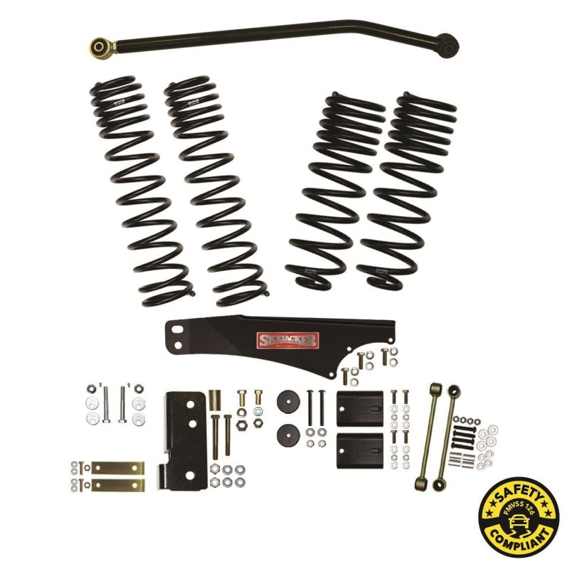 Skyjacker 07-18 Jeep Wrangler (JK) 3.5in Lift Kit Component Box w/ Dual Rate Long Travel Springs JK35BLT JK35BLT Photo - Primary