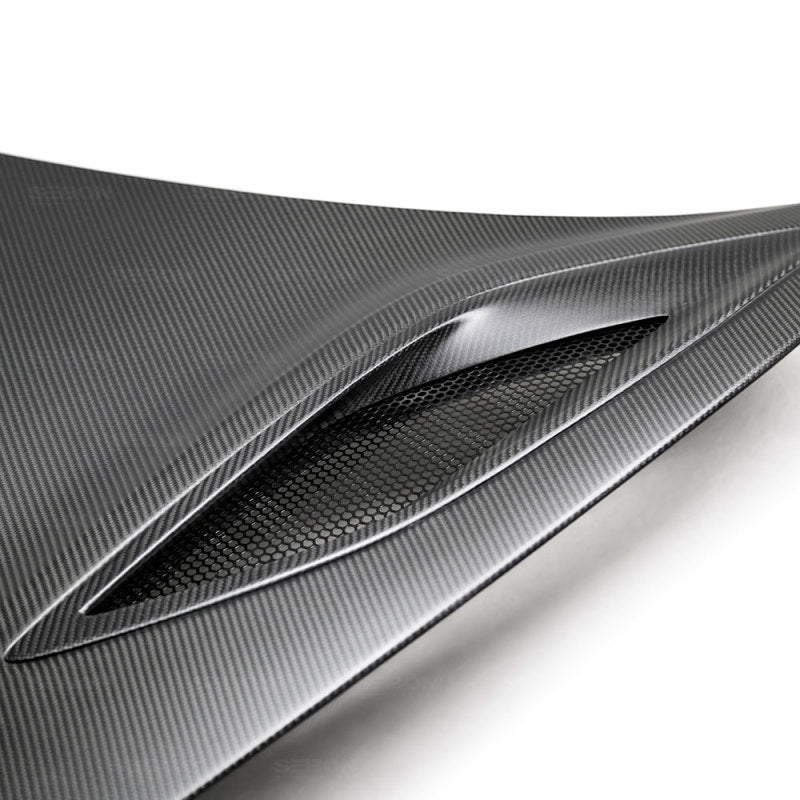 Seibon 2017-2022 Acura NSX OEM-style Dry Carbon Hood HD17ACNSX-OE-DRY HD17ACNSX-OE-DRY Photo - Primary