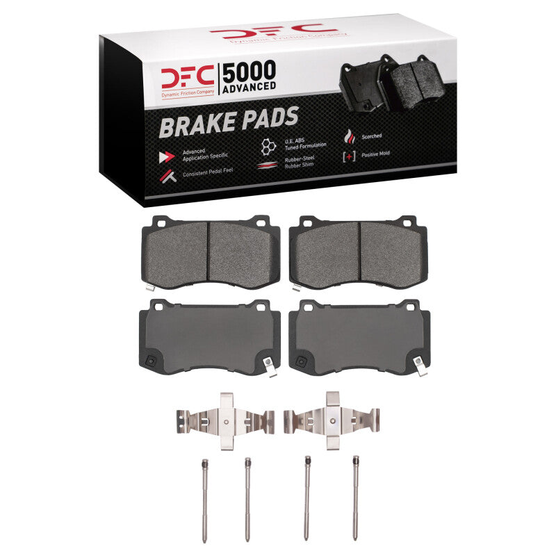 DFC DFC 5000 Advanced Low Met Brake Pads Brakes, Rotors & Pads Brake Pads - OE main image