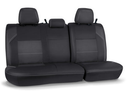 PRP Seats PRP 2016+ Toyota Tacoma Rear Bench Cover Double Cab - Black/Grey B054-03 B054-03 Photo - Primary