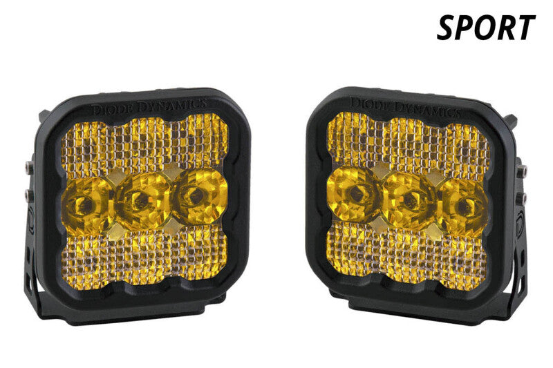 Diode Dynamics SS5 LED Pod Sport - Yellow Flood (Pair) DD6773P DD6773P User 1