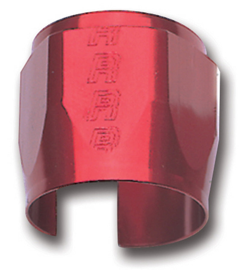 Russell -6 AN Tube Seal Hose End For 5/16" Fuel Hose (Red Finish) 620260 Photo - Primary