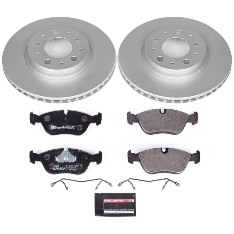 PowerStop Power Stop 94-97 Volvo 850 Front Euro-Stop Brake Kit ESK572 ESK572 Photo - Primary