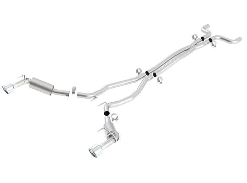 Borla 2010 Camaro 6.2L V8 S Type Catback Exhaust (does not work w/ factory ground affects package - 140280 140280 Photo - Primary