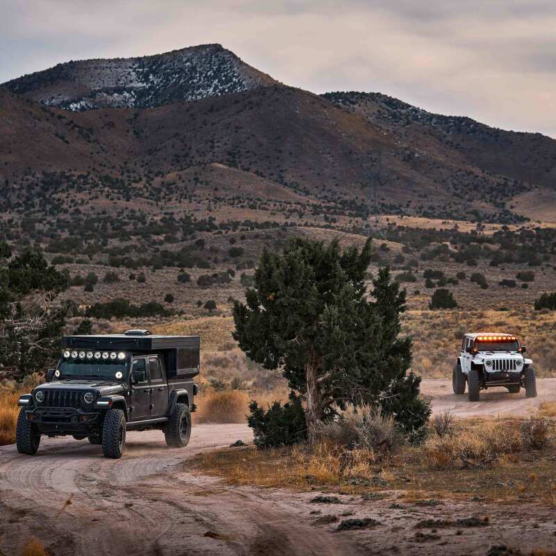 KC HiLiTES Gravity Titan LED Light Bar - 50in. (8-Light) 91418 91418 Photo - lifestyle view