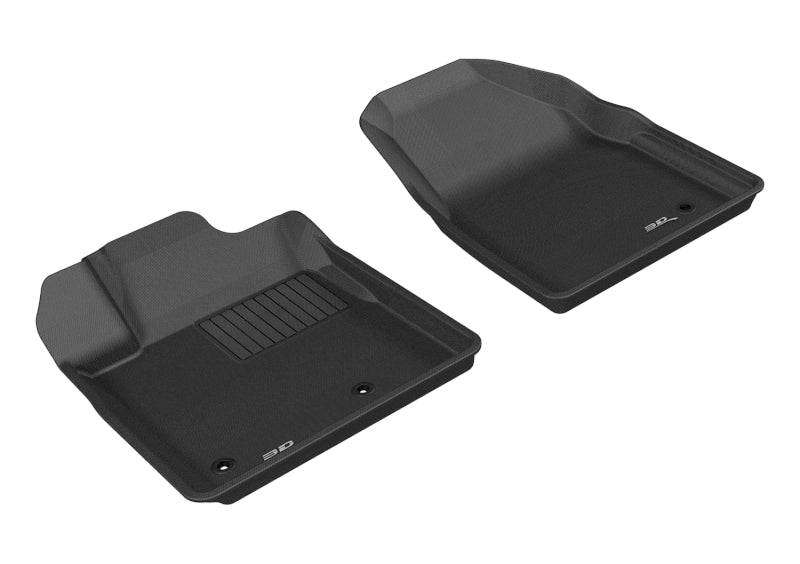 3D MAXpider 2009-2015 Honda Pilot Kagu 1st Row Floormat - Black L1HD05811509 L1HD05811509 Photo - Primary