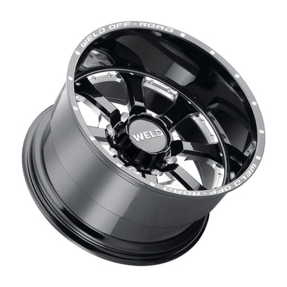 Weld Off-Road W125 20X9 Granada Six 6X139.7 ET20 BS5.75 Gloss Black MIL 106.1 W12509084575 W12509084575 Photo - Primary