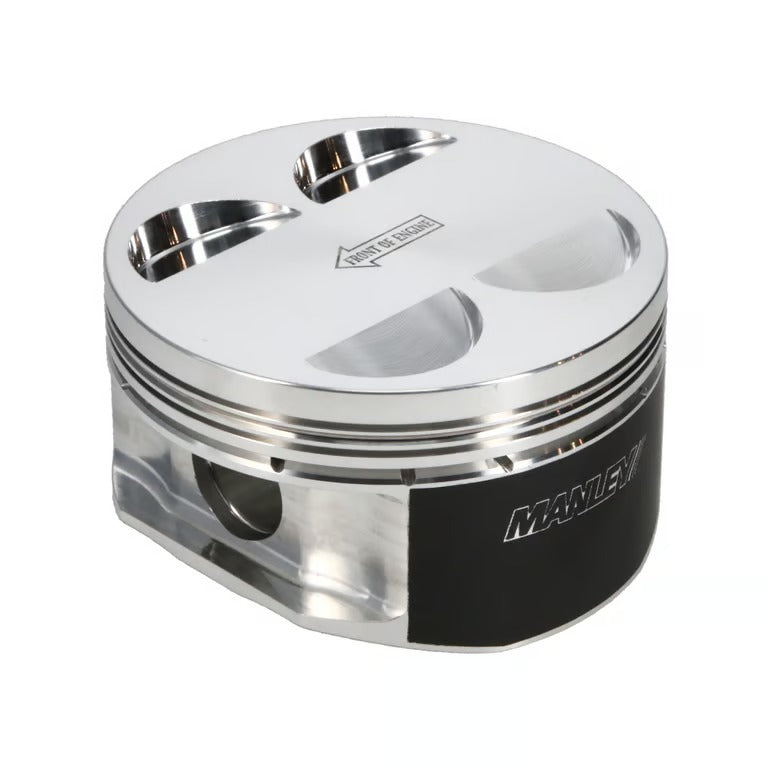 Manley Toyota 2JZGTE 86.5mm Bore +.5mm Oversized 10.0:1 CR Flat Top Platinum Piston Set with Rings 609105CE-6