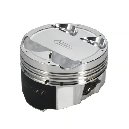 Manley Toyota 2JZGTE 86.25mm Bore +.25mm Oversize -1cc Dome 10:1 CR Turbo Tuff Piston Set w/ Rings 609302CE-6