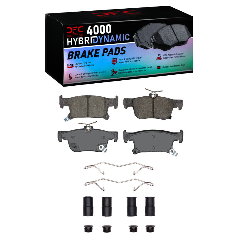 DFC DFC 4000 HybriDynamic Brake Pads Brakes, Rotors & Pads Brake Pads - OE main image