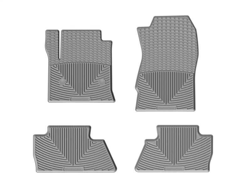 WeatherTech WT Rubber Mats - Front - Grey Floor Mats Floor Mats - Rubber main image