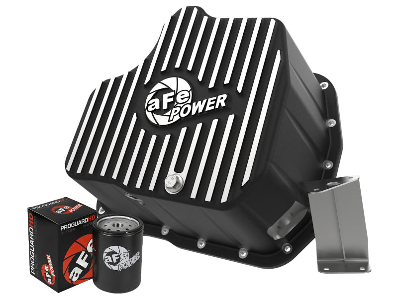 AFE Pro Series Deep Engine Oil Pan 01-10 GM Duramax V8-6.6L (td) 46-70332 46-70332 Photo - Primary