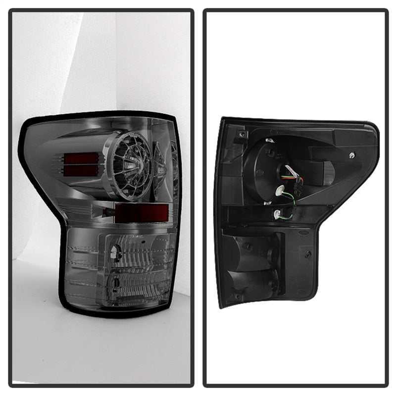 Spyder Toyota Tundra 07-13 LED Tail lights Smoke ALT-YD-TTU07-LED-SM 5029621 5029621 Photo - Unmounted