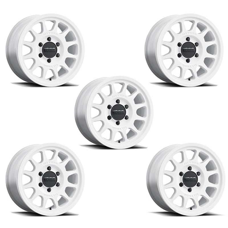 Ford Racing 21-23 Bronco (Excl Bronco Raptor) 17x8.5 Method Oxford White Wheel Kit M-1007K-M1785W M-1007K-M1785W User 1