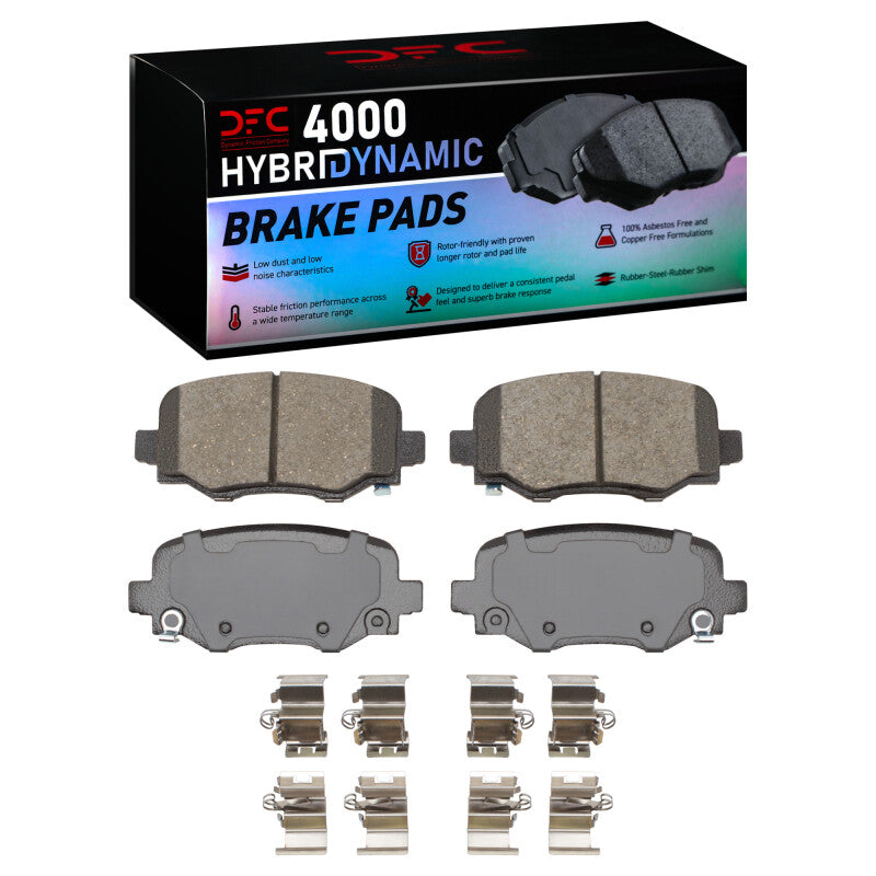 DFC DFC 4000 HybriDynamic Brake Pads Brakes, Rotors & Pads Brake Pads - OE main image