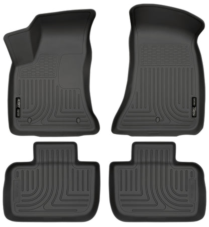 Husky Liners 11-12 Dodge Charger/Chrysler 300 WeatherBeater Combo Black Floor Liner 98061 Photo - Primary