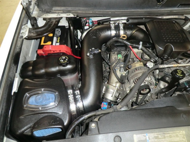 aFe Momentum HD Pro 10R Cold Air Intake System: GM Diesel Trucks 07.5-10 V 50-74004 Photo - Mounted