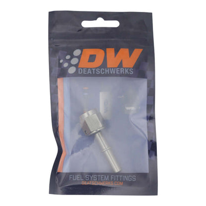 DeatschWerks 6AN Female Flare Swivel to 5/16in Male EFI Quick Disconnect - Anodized DW Titanium 6-02-0130 6-02-0130 Photo - lifestyle view