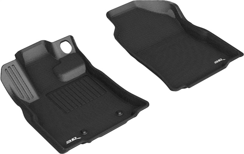 3D MAXpider ACE Kagu - Front - Black Floor Mats Floor Mats - Rubber main image