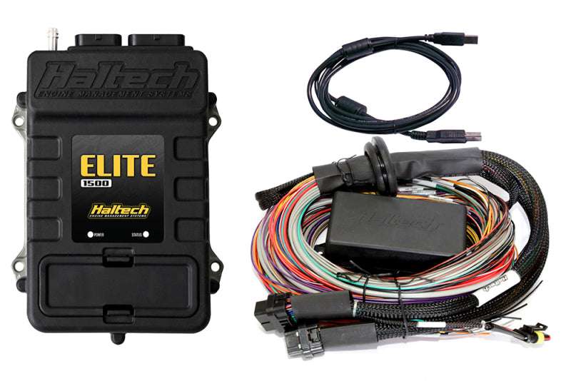 Haltech Elite 1500 + Premium Universal Wire-in Harness Kit HT-150905 Photo - Primary