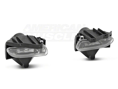 Raxiom 99-04 Ford Mustang Excluding Cobra Axial Series Fog Lights- Chrome 49138 49138 Photo - Close Up