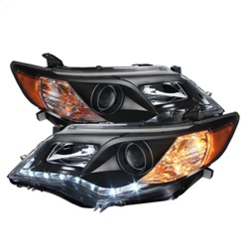 Spyder Toyota Camry 12-14 Projector Headlights DRL Blk High 9005 (Not Included PRO-YD-TCAM12-DRL-BK 5072658 5072658 Photo - Primary