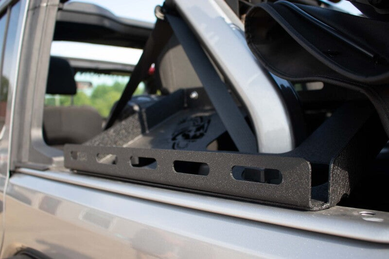 Fishbone Offroad 2018+ Jeep Wrangler JL Tub Rail Tie Downs Steel Powdercoat FB25231 FB25231 Photo - lifestyle view