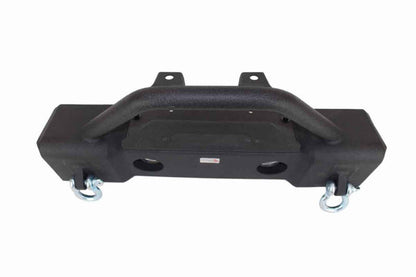 Fishbone Offroad 07-18 Jeep Wrangler JK Stubby Bumper W/Tube Guard - Black Texured Powdercoated FB22001 FB22001 Photo - out of package