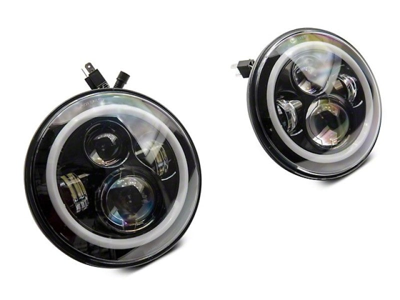 Raxiom 97-18 Jeep Wrangler TJ/JK Axial 7-Inch LED Headlights w/RGB Halo- Blk Hsng (Clear Lens) J142665 J142665 User 1