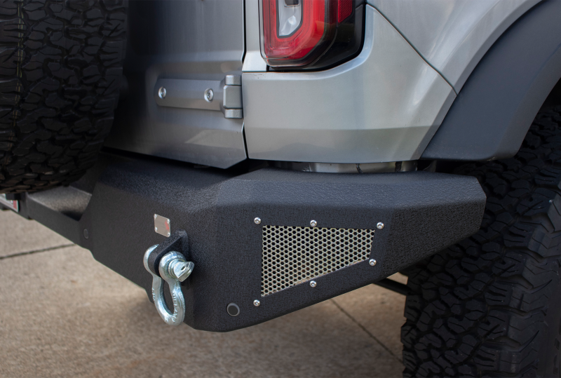 Fishbone Offroad 2021+ Ford Bronco Rear Bumper - Black FB22360 FB22360 Photo - lifestyle view