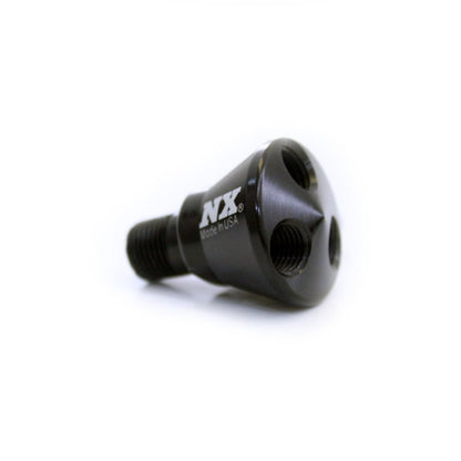 Nitrous Express 3 Port Shower Head Dist Block (Black) 15018 Photo - Primary