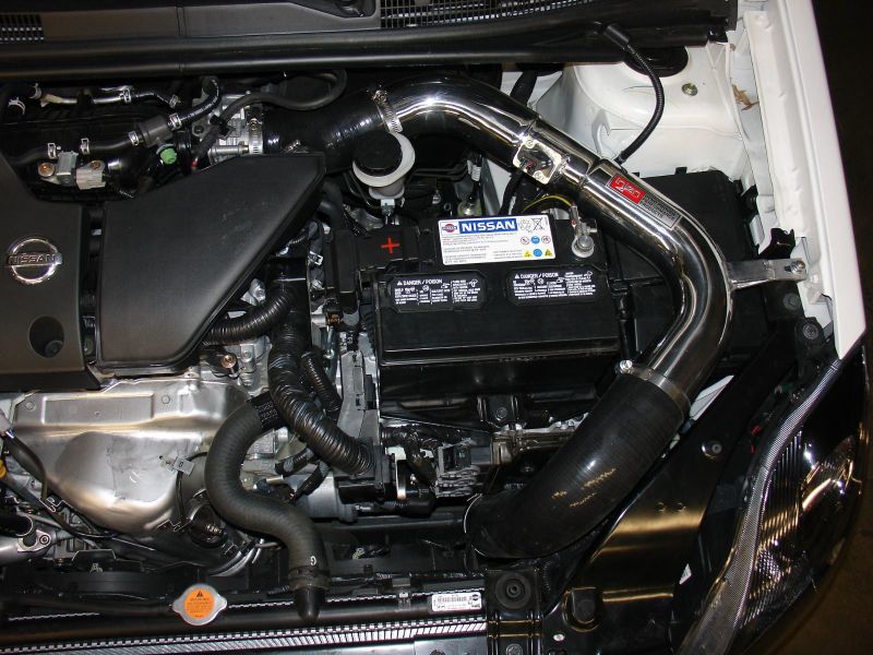 Injen Black Cold Air Intake 07-09 Sentra SER V-Spec 2.5L 4Cyl (Manual Only) SP1968BLK Photo - Mounted
