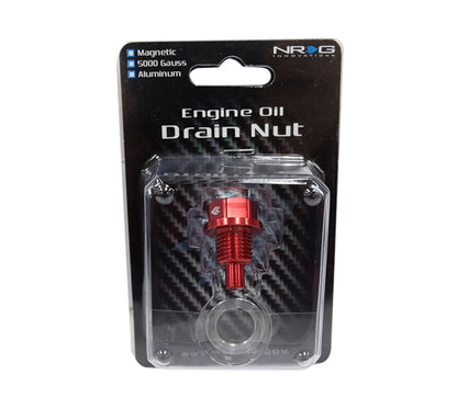 NRG Red - M14x1.5 Acura,Dodge,Ford,Honda,Hyundai,Isuzu,Jeep, Kia,Mazda,Mit NOP-100RD Photo - Primary