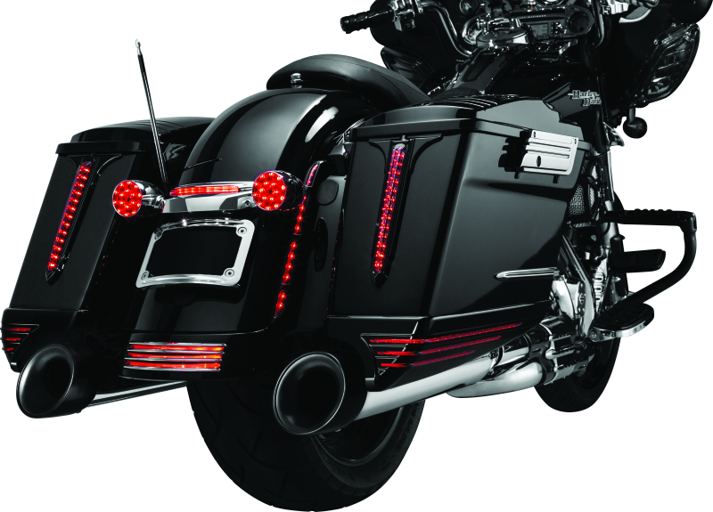 Kuryakyn Rear Fender Accents FLHX & FLTR Models Chrome 7797 7797 User 1