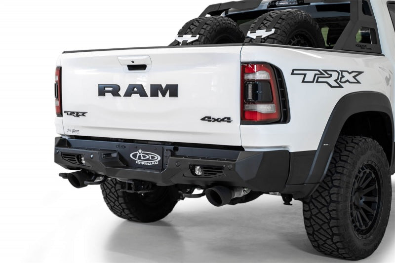 Addictive Desert Designs 2021 Dodge RAM 1500 TRX Bomber Rear Bumper R620011370103 R620011370103 Photo - Mounted