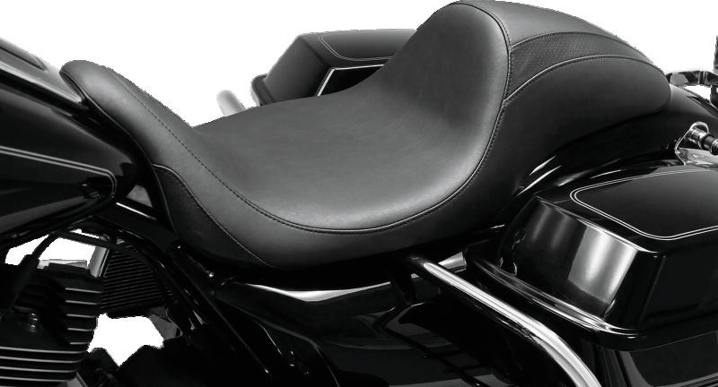 Mustang Motorcycle Mustang 08-21 Harley Electra Glide, Rd Glide, Rd King, Str Glide Hightail Fastback 1PC Seat - Black 75644 75644 User 1