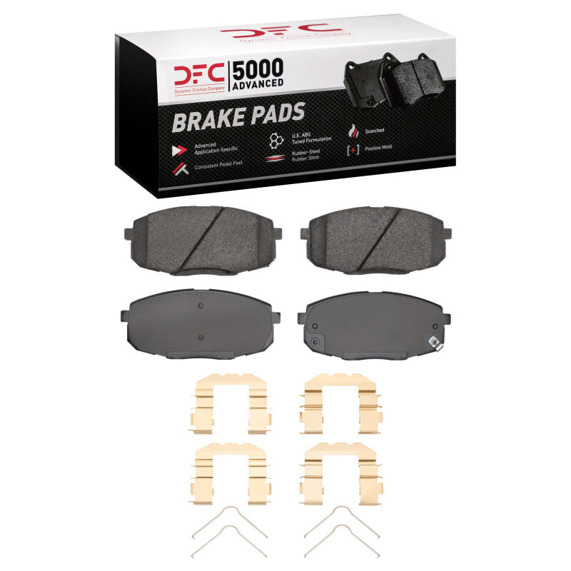 DFC DFC 5000 Advanced Ceramic Brake Pads Brakes, Rotors & Pads Brake Pads - OE main image