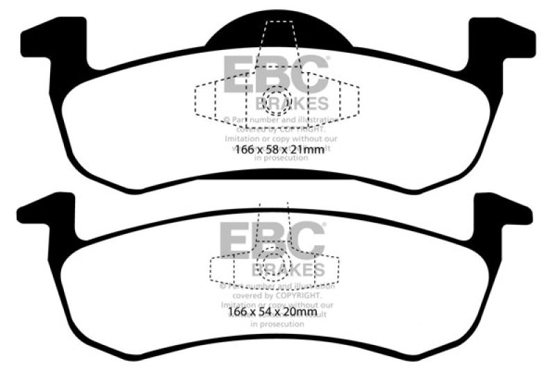 EBC Disc Brake Pad Set DP61804 Photo - Primary