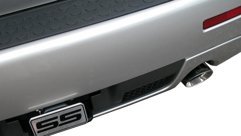 Corsa Performance 06-08 Chevrolet Trailblazer SS 6.0L V8 Polished Sport Cat-Back Exhaust 14256 Photo - Mounted