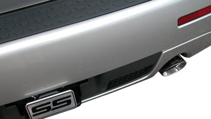Corsa Performance 06-08 Chevrolet Trailblazer SS 6.0L V8 Polished Sport Cat-Back Exhaust 14256 Photo - Mounted