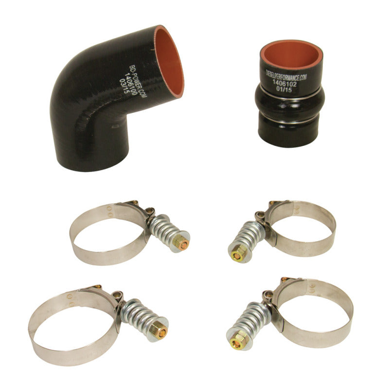BD Diesel Intercooler Hose & Clamp Kit - 2006-2010 Chevy Duramax (DS) 1046277 Photo - Primary