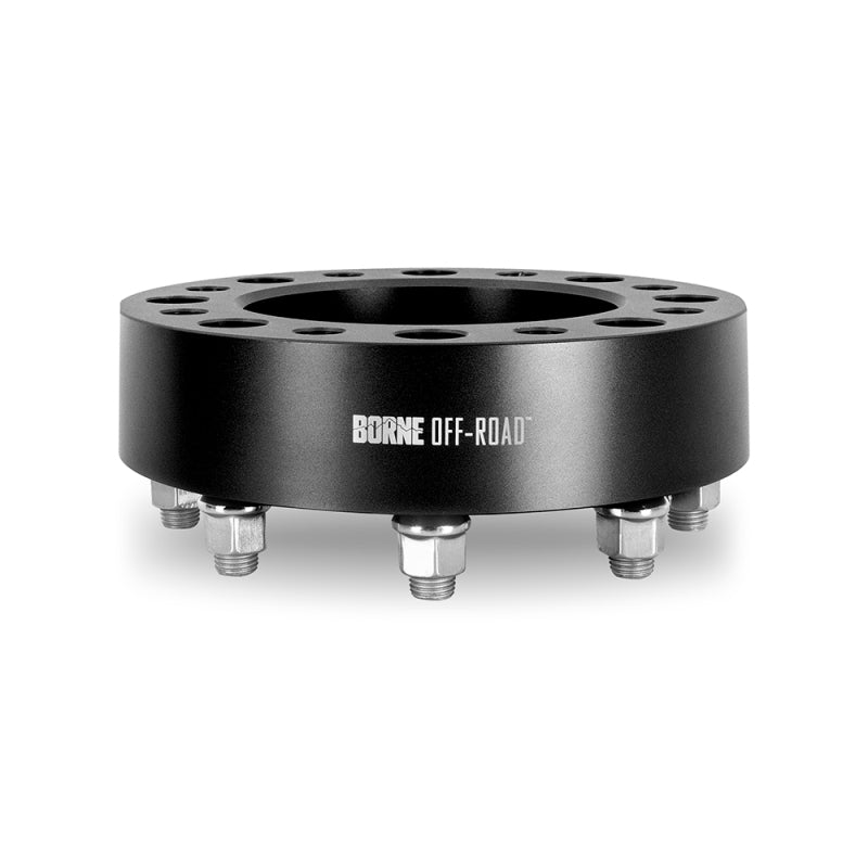 Borne Off-Road Wheel Spacers 8x180 124.1 50 M14 Black BNWS-009-500BK BNWS-009-500BK Photo - Primary