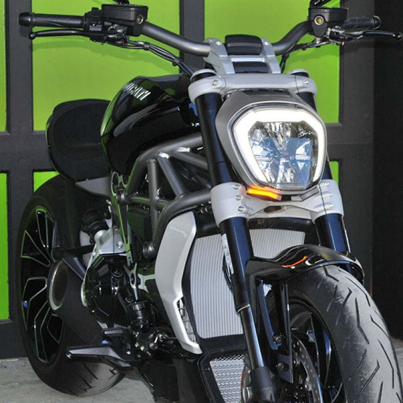 New Rage Cycles 16-24 Ducati XDiavel Front Turn Signals XD-FS-D XD-FS-D Photo - Primary