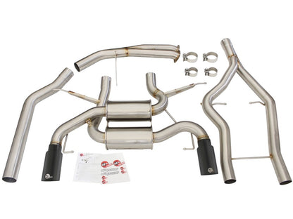 aFe  POWER 49-36328-B MACH Force-Xp 304 SS Cat-Back Exhaust System 49-36328-B Photo - Unmounted
