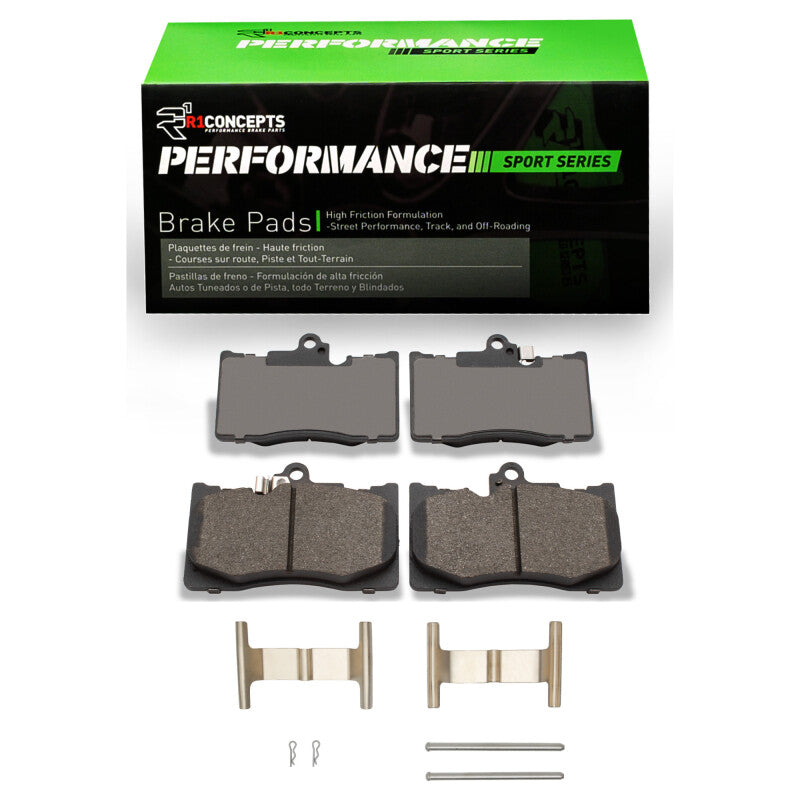 R1 Concepts RNC Performance Sport Brake Pads Brakes, Rotors & Pads Brake Pads - Performance main image
