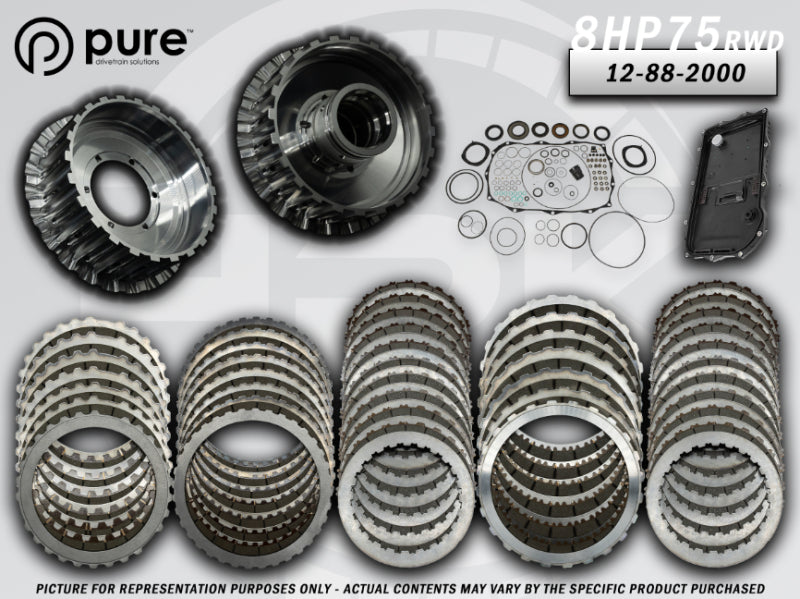 Pure Drivetrain Solutions PDS Trans Hard Parts Kit - Stage 2 Drivetrain Transmission Rebuild Kits main image